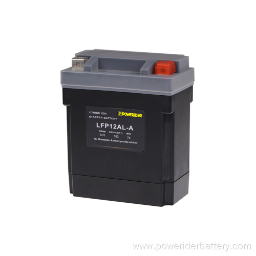 12.8v 6ah YB12AL-A lithium ion motorcycle starter battery